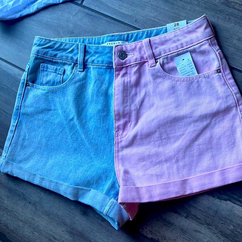 Colored denim